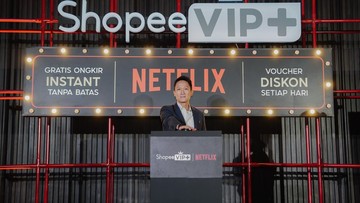 Shopee Luncurkan ShopeeVIP+, Gabung Netflix dan Gratis Ongkir dalam Satu Langganan