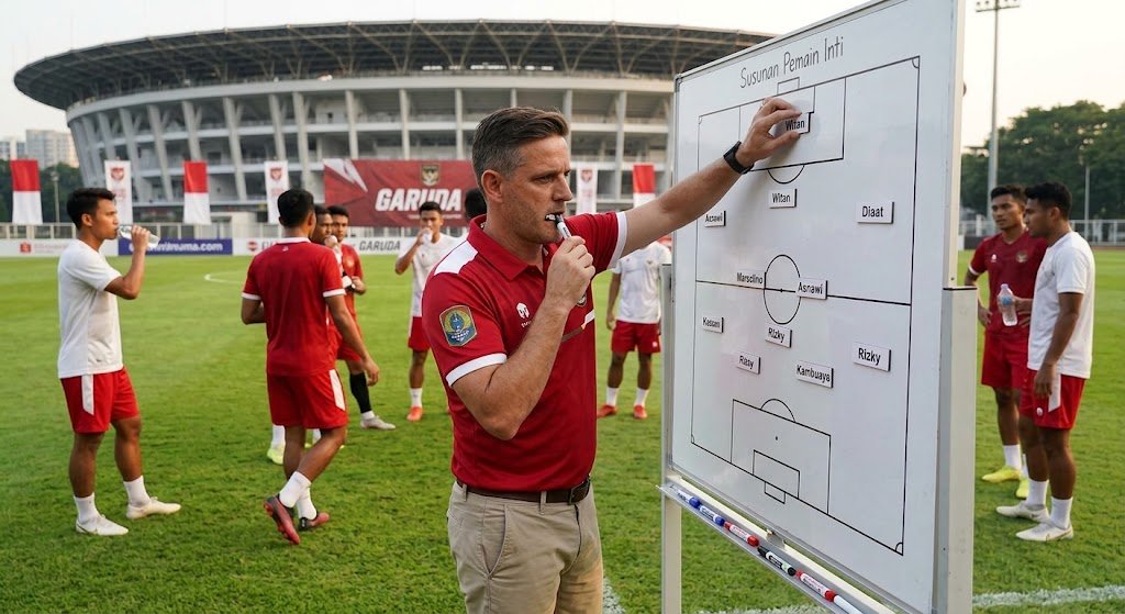 TC Timnas Indonesia Belum Pasti, PSSI Tunggu Jadwal dari John Herdman