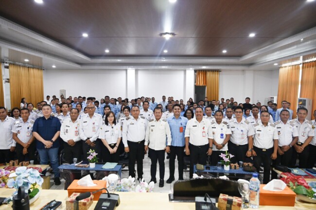 Bupati Kupang Evaluasi Program MBG Tiap Bulan, Dorong Serapan Beras Kupang Emas dan Garam Lokal