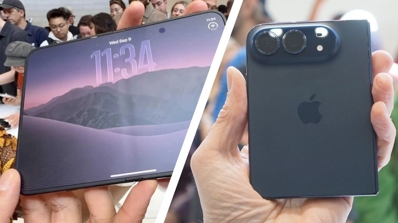 iPhone Duo Resmi Meluncur, Layar Lipat 7,6 Inci Masih Tampakkan Crease