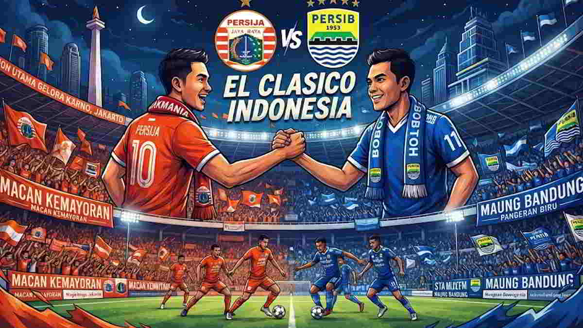 Persija vs Persib 12 September 2026: Modal Psikologis Maung Bandung di Atas Kertas