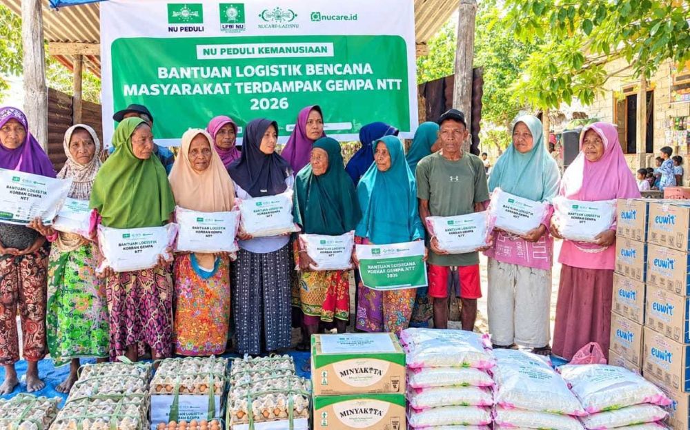 NU Care-LAZISNU Salurkan Bantuan Lanjutan untuk Warga Terdampak Gempa Bumi NTT