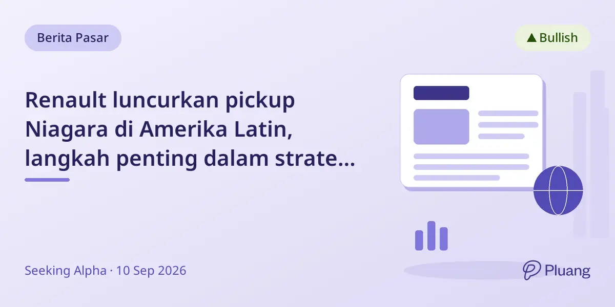 Renault Niagara Resmi Meluncur, Pikap Anyar untuk Pasar Amerika Latin