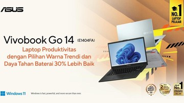 ASUS Vivobook Go 14 (E1404FA) Jadi Pilihan Laptop Kuliah Mahasiswa