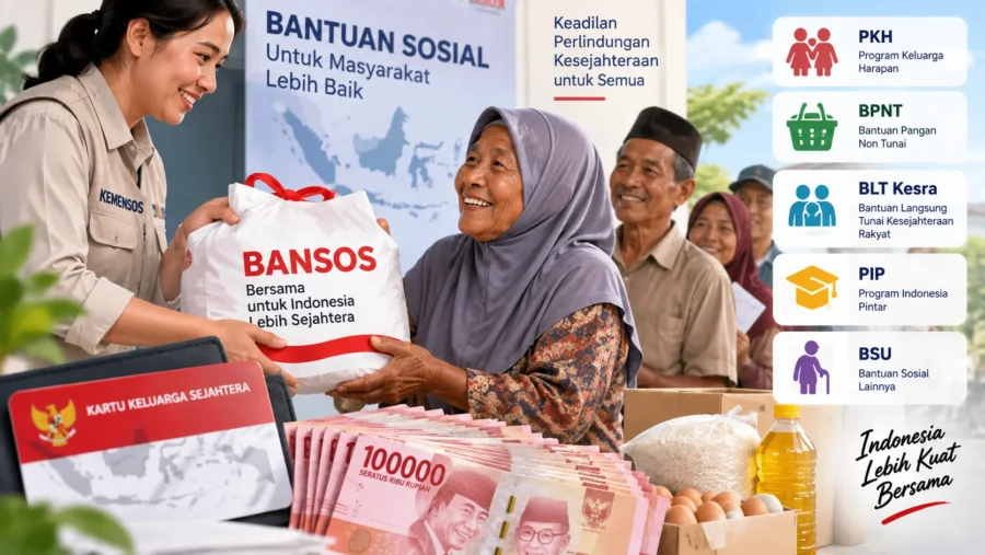 Bansos September 2026: PKH, BPNT, Beras 10 Kg, dan BLT Rp900 Ribu