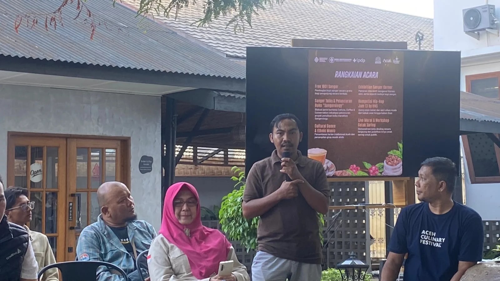 Sanger Day di Aceh Culinary Festival 2026 Bagi 1.001 Gelas Gratis dan Luncurkan Buku 