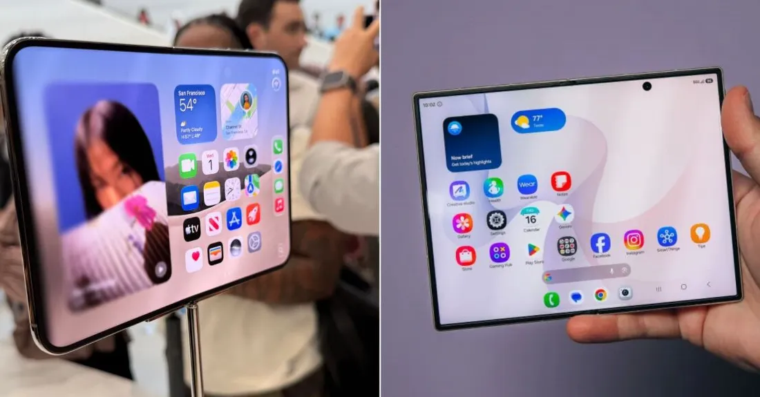 iPhone Duo vs Galaxy Z Fold 8: Duel Foldable Flagship Apple vs Samsung