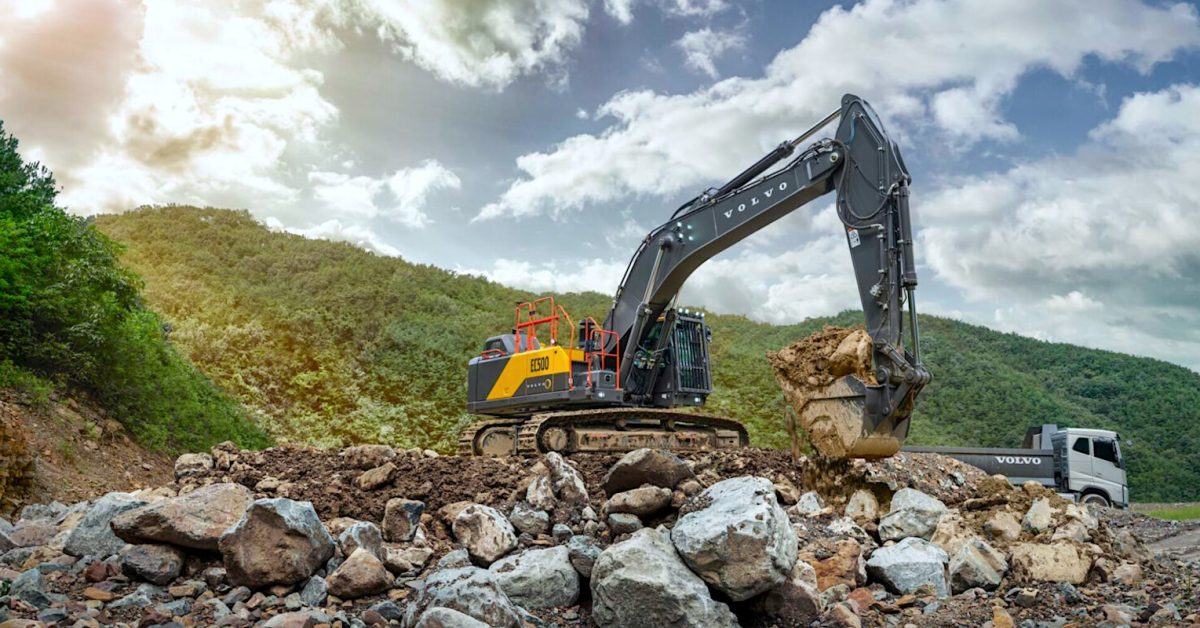 Volvo EC500 Electric 50 Ton Uji Kerja Nyata di Norwegia, Produksi 2027