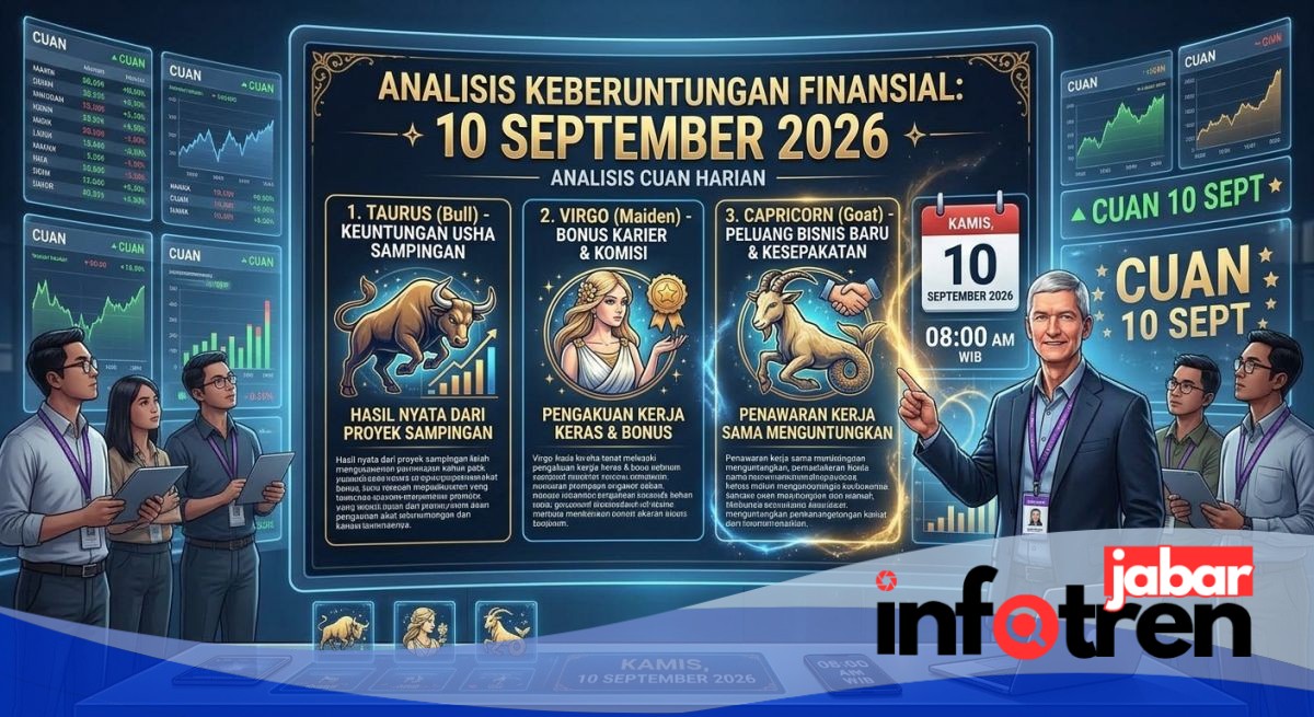 Ramalan Zodiak Kamis 10 September 2026: 3 Zodiak Panen Cuan