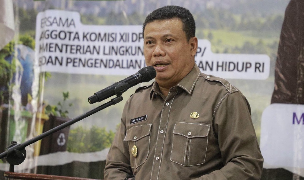 Wabup Tanjab Barat Katamso Dorong Ekonomi Sirkular, 5,5 Ton Sampah Harian Baru Tertangani 33 Persen