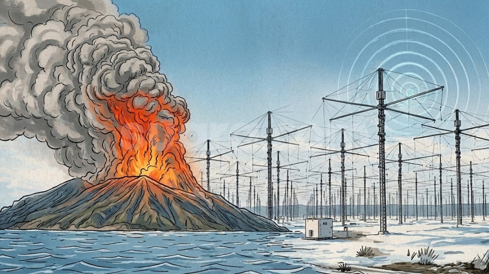 HAARP dan Erupsi Enam Gunung Api Indonesia: Bedah Klaim vs Fakta Geologi