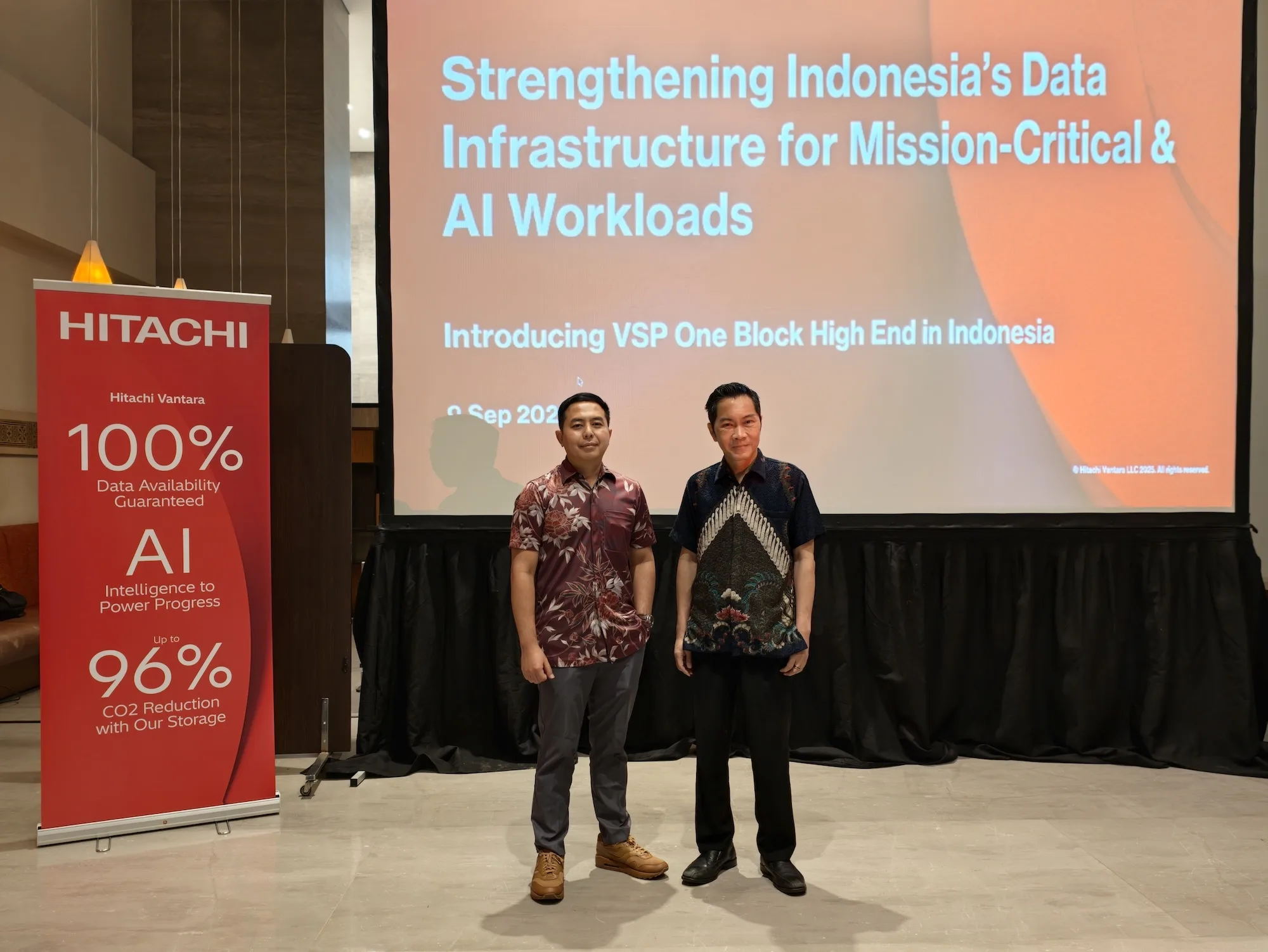 Hitachi Vantara Rilis VSP One Block High End di Indonesia, Klaim 50 Juta IOPS
