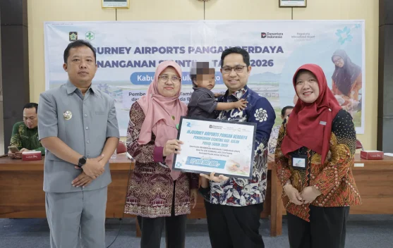 Angkasa Pura Indonesia Gelontorkan Rp100 Juta untuk 115 Balita Kulon Progo