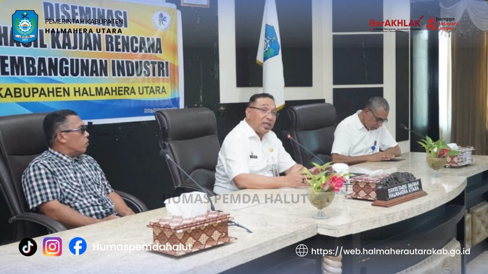 Pemkab Halut Susun RPIK 2026-2045, Bagi 4 Wilayah Industri dari Kao-Malifut hingga Loloda