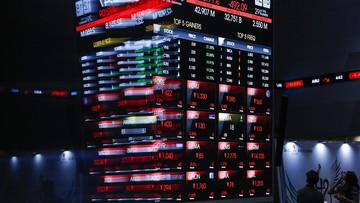 IHSG Sesi II Melemah ke 6.495, 535 Saham Terkoreksi dan Asing Jual Bersih Rp1,95 Triliun