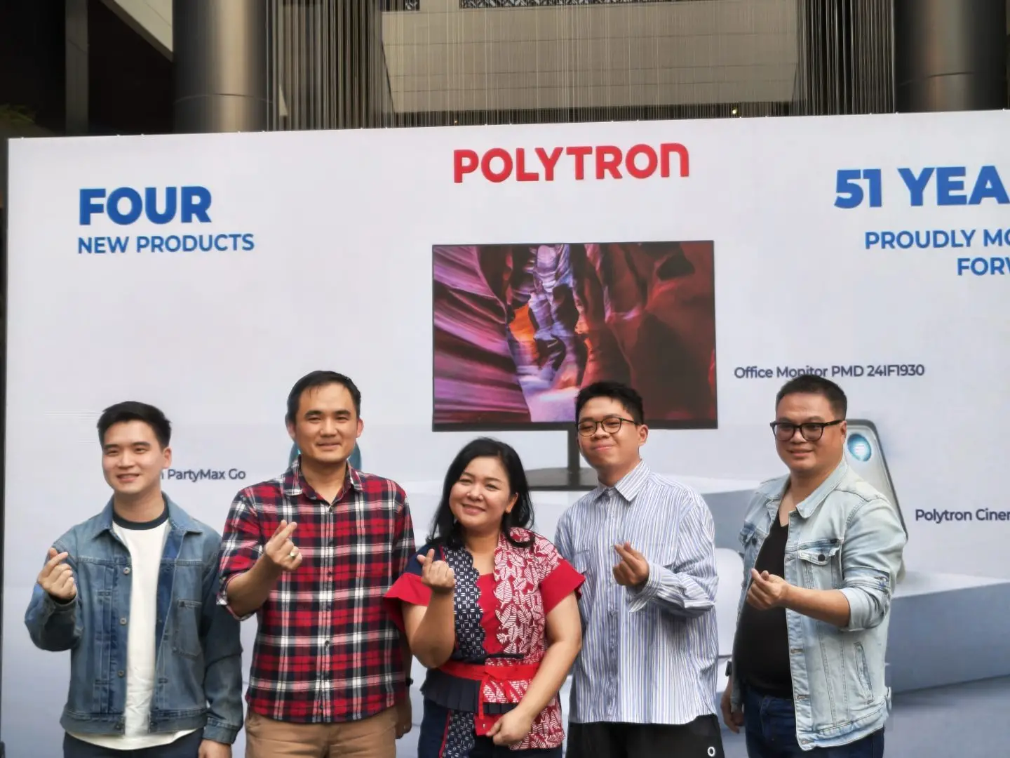 Polytron Rilis AC Voice Sense, Proyektor FlipX, dan Speaker PPS GO2 di Usia 51 Tahun