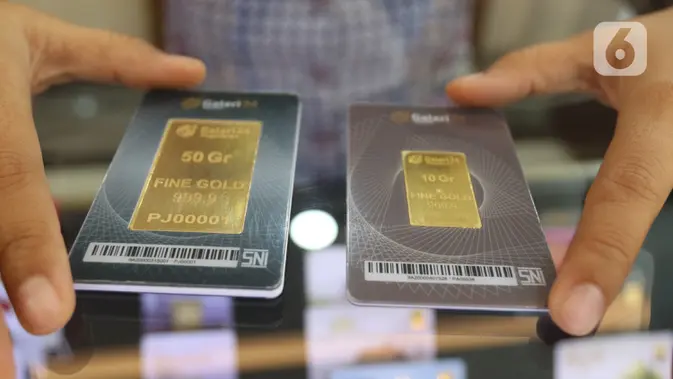 Harga Emas Pegadaian Naik Rp 5.000, Galeri24 dan UBS Tembus Rp 2,5 Juta