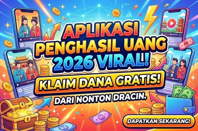 Aplikasi Penghasil Uang 2026 Viral, Klaim Saldo Dana dari Nonton Dracin