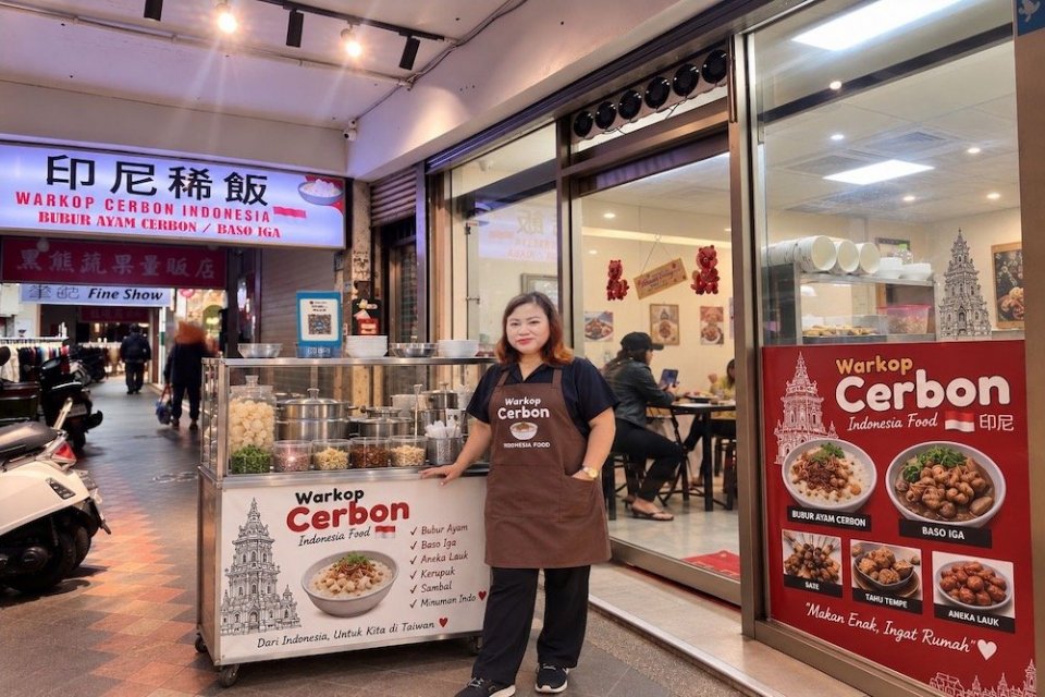 Kisah Tati, PMI Indramayu Sukses Bisnis Bubur Cirebon di Taiwan