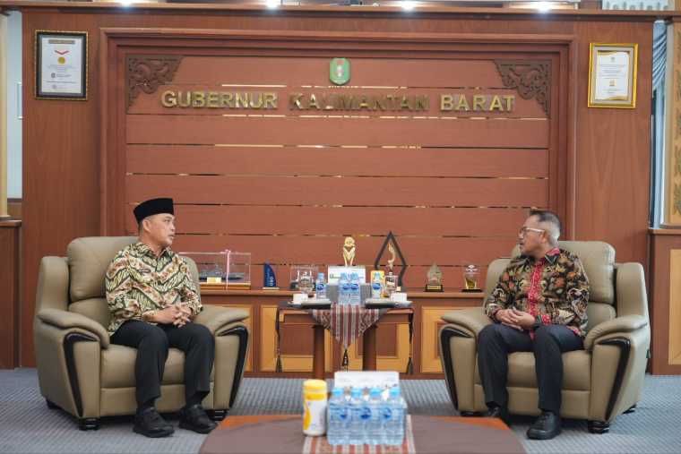 Gubernur Kalbar Ria Norsan Apresiasi Kinerja BPN Selama Mujahidin Ma'ruf Bertugas, Singgung Progres Legalisasi Aset dan Sengketa