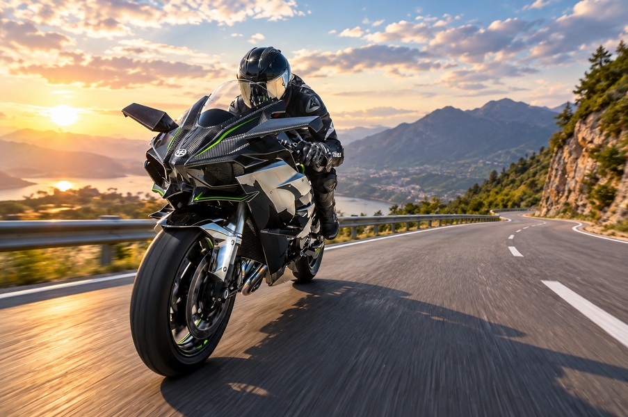 Kawasaki Tebar Teaser Ninja H2 Terbaru, Mesin Supercharged Disiapkan Ikuti Aturan Emisi Global