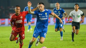 Susunan Pemain Persija vs Persib: Witan Absen, Beckham-Klok Cadangan