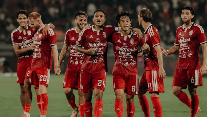 Bali United Pesta 4-1, Borneo FC Menang Tipis 1-0 di Jepara