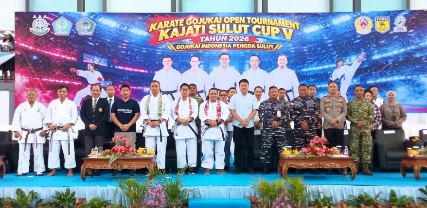 744 Atlet dari 44 Kontingen Berlaga di Gojukai Open Tournament Kajati Sulut Cup V Bitung