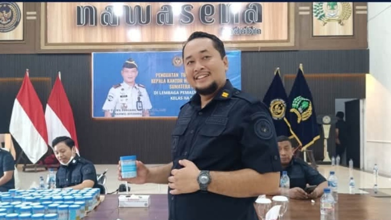 Seluruh Petugas Lapas Binjai Dites Urine Mendadak, 100 Persen Negatif Narkotika