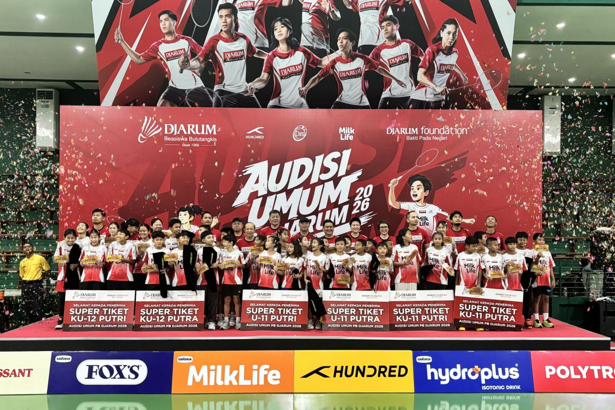 36 Pebulu Tangkis Muda Lolos Audisi PB Djarum 2026, 67 Atlet ke Karantina