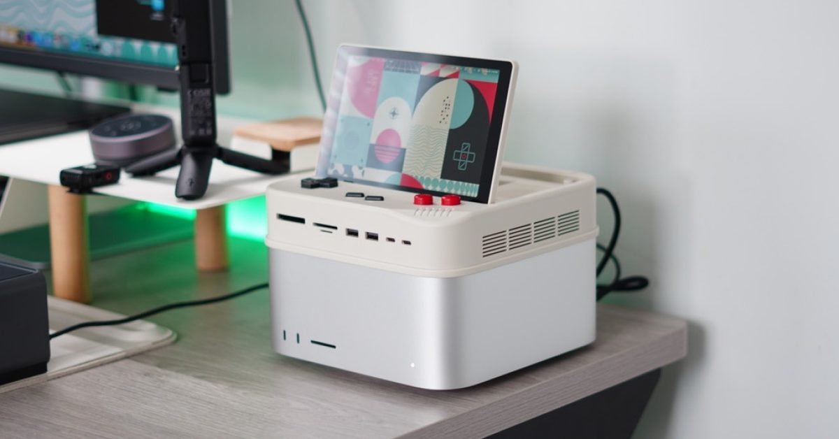 Wokyis G5 & G7 Hadirkan Dock Retro Mac Mini dan Mac Studio dengan Layar Flip-Up