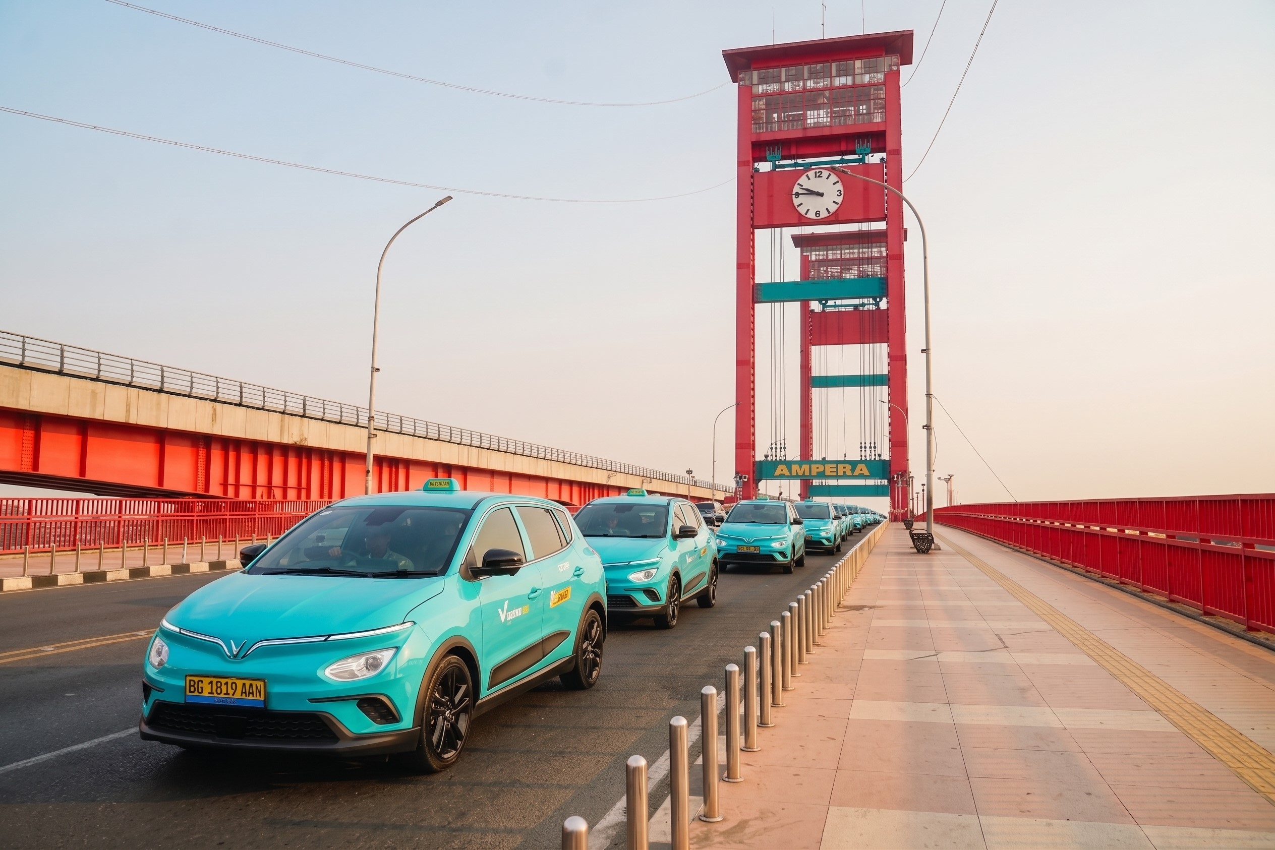 Green SM Luncurkan Taksi Listrik di Palembang, Diskon 100 Persen hingga Rp50 Ribu Selama 12-16 September 2026