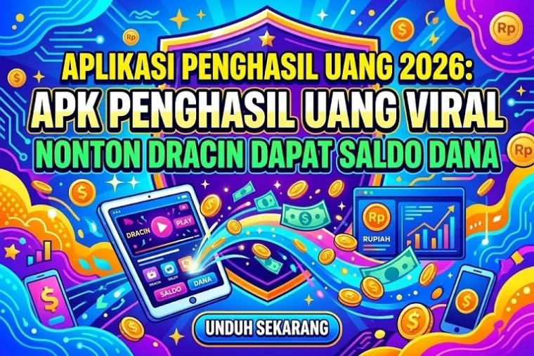 Aplikasi Penghasil Uang 2026 Viral, Nonton Dracin Dapat Saldo Dana