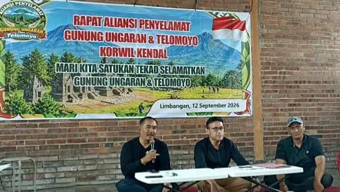 Warga Kendal Tolak Geothermal Gunung Ungaran, Aliansi Lingkungan Menguat