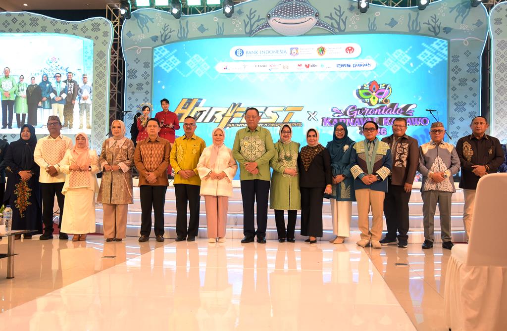 Harfest 2026 di Kota Gorontalo Dibuka, Kementerian Ekraf Sebut Gorontalo Makin Dekat Jadi Pusat Ekraf Indonesia