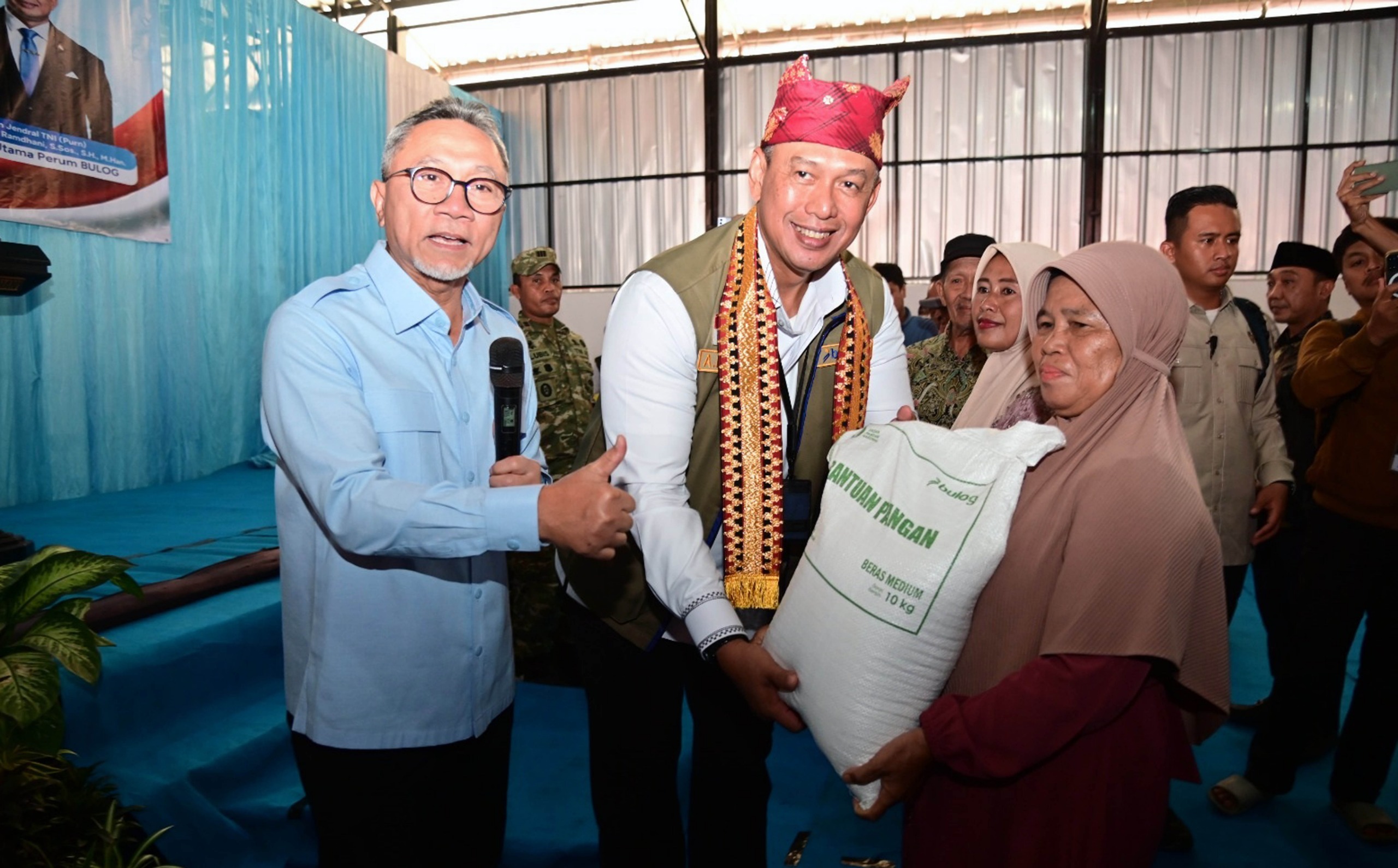 Menko Zulhas Pastikan Bantuan Beras 10 Kg Lanjut hingga Desember 2026, 182.398 KPM di Lampung Selatan Terima Alokasi Triwulan