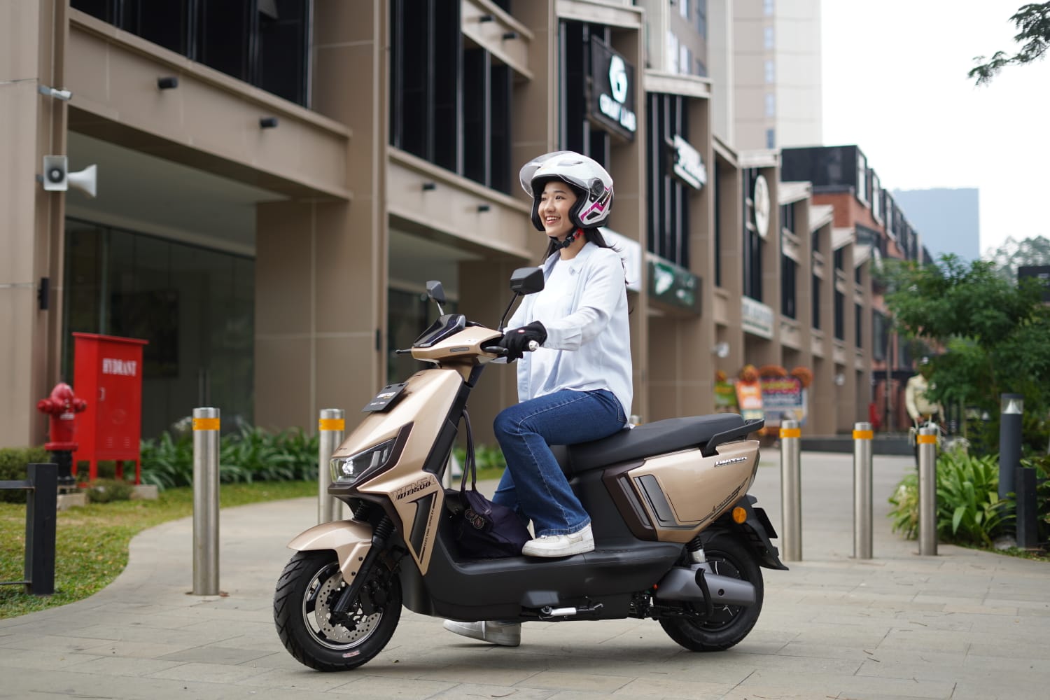 United E-Motor MT1500 Li Pakai Baterai Lithium, Jarak Tempuh 75 Kilometer