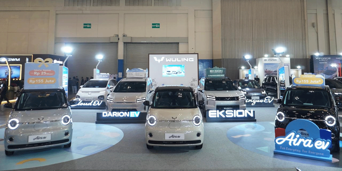 Wuling Pamer Tujuh Mobil Listrik di BCA Expo 2026, Bunga Flat 1,8 Persen