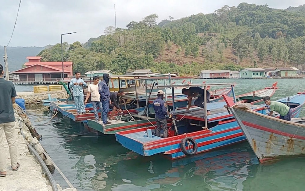 27 Pompong Nelayan Desa Air Bini Anambas Diukur UPP dan DP3, Data untuk Kelengkapan Administrasi