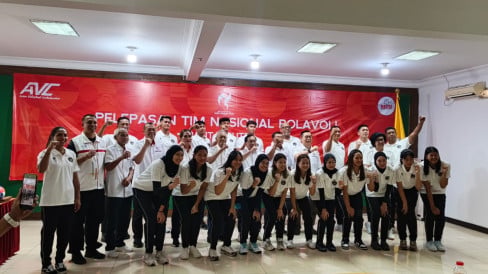 PBVSI Lepas Timnas Voli Putri dan Voli Pantai ke Asian Games 2026