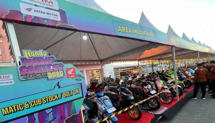 Honda Modif Contest 2026 Maros Diikuti 135 Peserta, 3.000 Pengunjung Hadir
