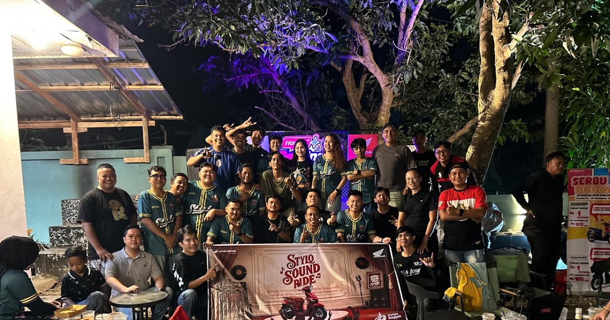 Astra Motor Bengkulu Gelar STYLO SOUND RIDE Bersama HASCI Chapter Bengkulu di Be Kind Coffee