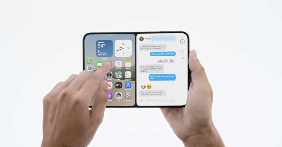 Apple Rilis iPhone Duo Lipat, Multitasking-nya Lebih Simpel dari iPad