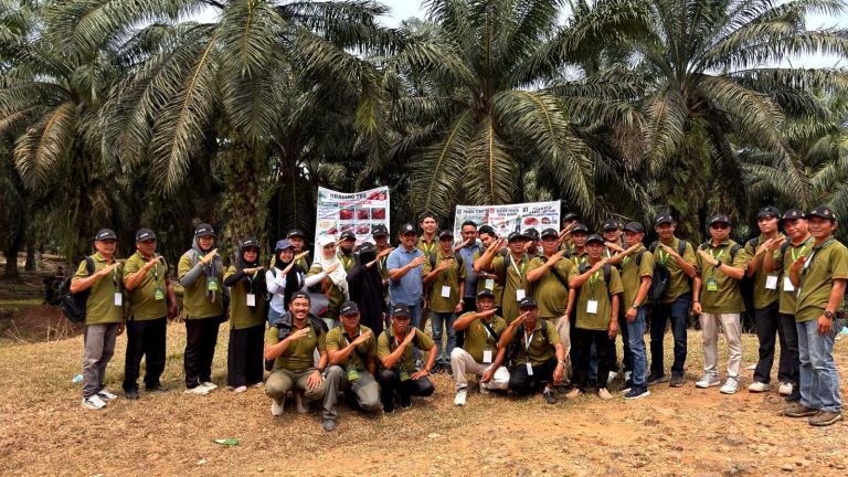 115 Pekebun Bengkulu Selatan Dibekali Teknik Panen Sawit, Rotasi 6/7 Jadi Kunci Rendemen Tinggi