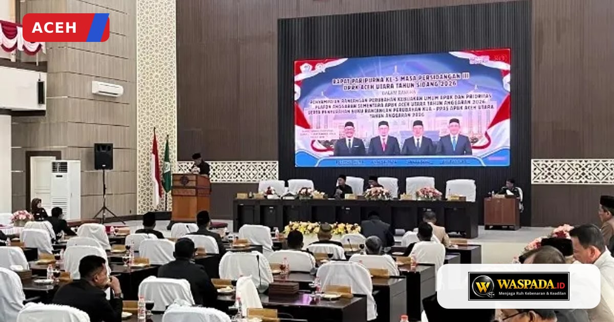 Pendapatan Aceh Utara Naik 10,03 Persen, APBK 2026 Tembus Rp2,82 Triliun