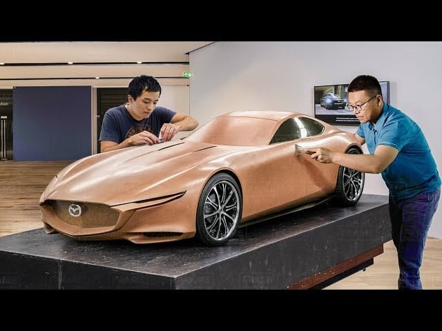 Mazda Masih Pakai Tanah Liat untuk Desain Kodo, Ini Alasannya