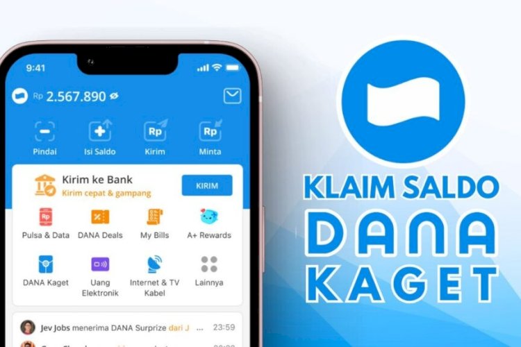 DANA Kaget Bagikan Saldo Gratis Rp100.000 Hari Ini, 11 September 2026