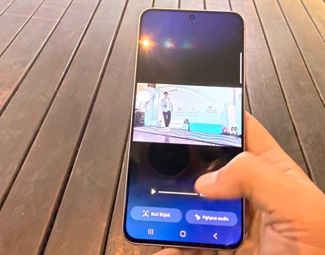 My FanCam di Samsung Galaxy S26 FE: Satu Rekaman Jadi Banyak Video