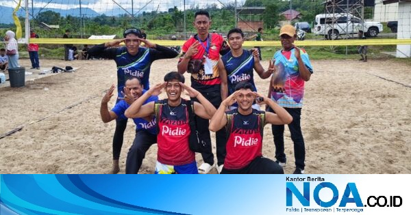 Dua Tim Voli Pantai Pidie Lolos ke PORA Aceh Jaya 2026 Usai Sapu Bersih Kualifikasi