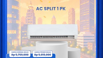 Transmart Full Day Sale 13 September 2026 Diskon AC Split 1 PK Jadi Rp 4 Juta